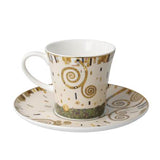 GOEBEL | The Kiss - Coffee Cup with Saucer Artis Orbis Gustav Klimt