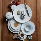 BERNARDAUD | Twist White 茶杯連底碟