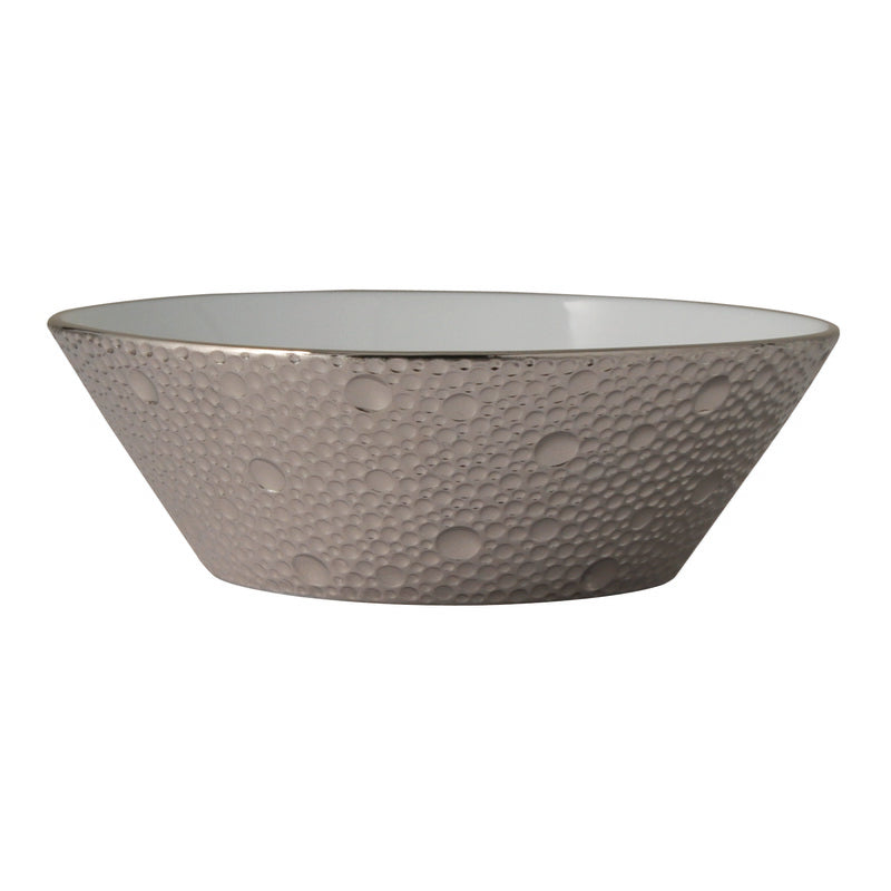 BERNARDAUD | Ecume Platine Fruit Saucer 13cm