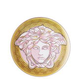 VERSACE | Medusa Amplified Pink Coin Plate 17cm