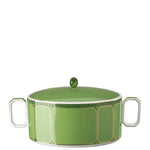 Swarovski | Signum Green Covered Vegetable Bowl