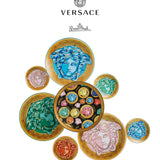 VERSACE | Medusa Amplified 橙色餐碟 21cm 