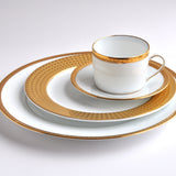 BERNARDAUD | Athena Gold Espresso Cup and Saucer