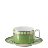 Swarovski | Signum Green Tea Cup & Saucer