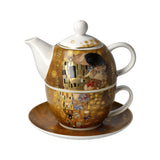 GOEBEL | The Kiss - 茶壺茶杯套裝 Artis Orbis Gustav Klimt