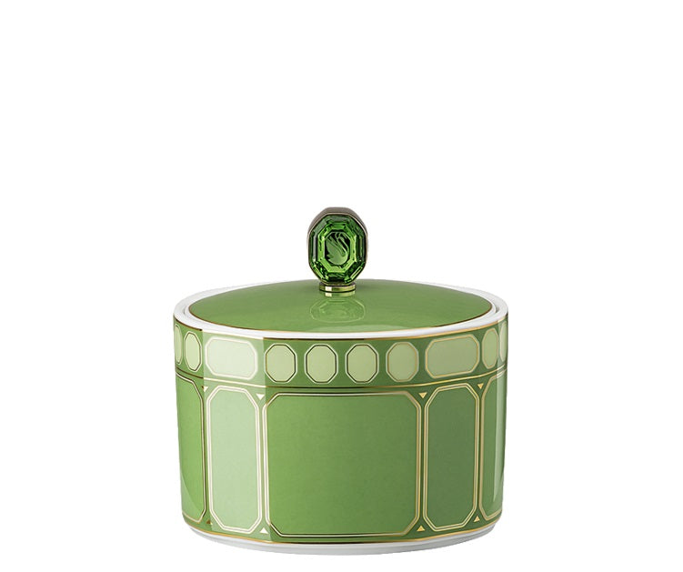 Swarovski | Signum Green Sugar Bowl