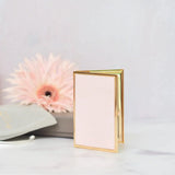 ADDISON ROSS | Pastel Pink & Gold Travel Frame 2"x3"