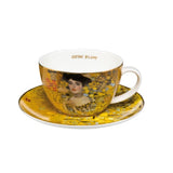 GOEBEL | Adele Bloch-Bauer - Tea or Cappuccino Cup with Saucer Artis Orbis Gustav Klimt