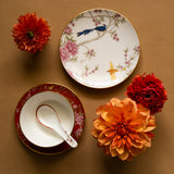 NARUMI | Queen's Garden White Plate 19cm