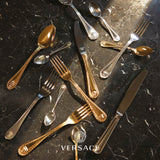 VERSACE | Medusa 24K Gold Plated Dessert Fork