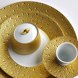 BERNARDAUD | Ecume Gold Coffee Cup and Saucer