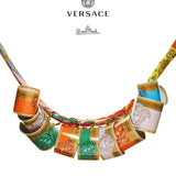 VERSACE | Medusa Amplified Green Coin Coffee Cup & Saucer