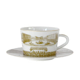 BERNARDAUD | Versailles Enchante Set of 2 Tea Cup and Saucer